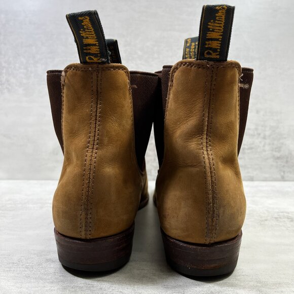RM Williams Suede Leather Chelsea Boots - Women's Size 9 - Picture 6 of 12